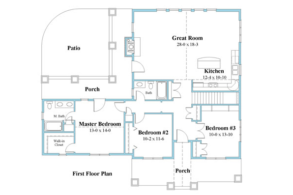 cape cod style first floor plan